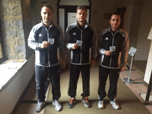 Delegirani sodniki Nikolič, Todorovič in Zahovič